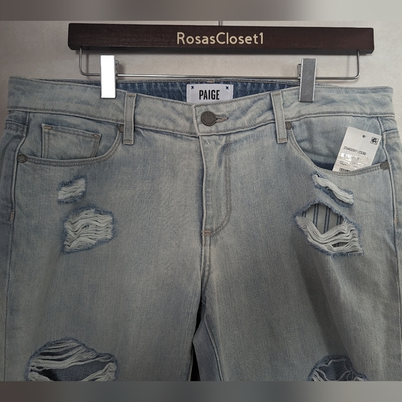 NWT Paige Jimmy Jimmy Skinny Boyfriend Jeans - Picture 3 of 14